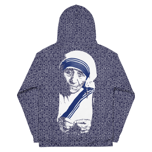 Unisex Recycled Hoodie : Mother Teresa