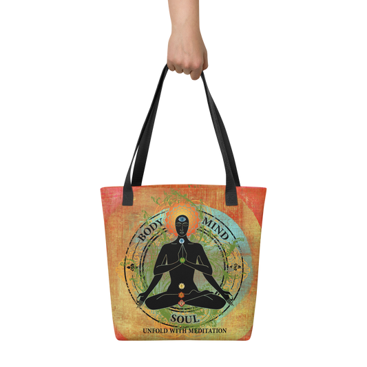 Tote bag : Yoga Body Mind & Soul