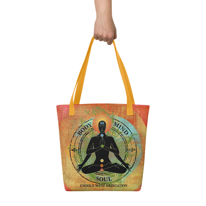 Tote bag : Yoga Body Mind & Soul