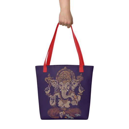 Tote Bag : Ganesha 3D