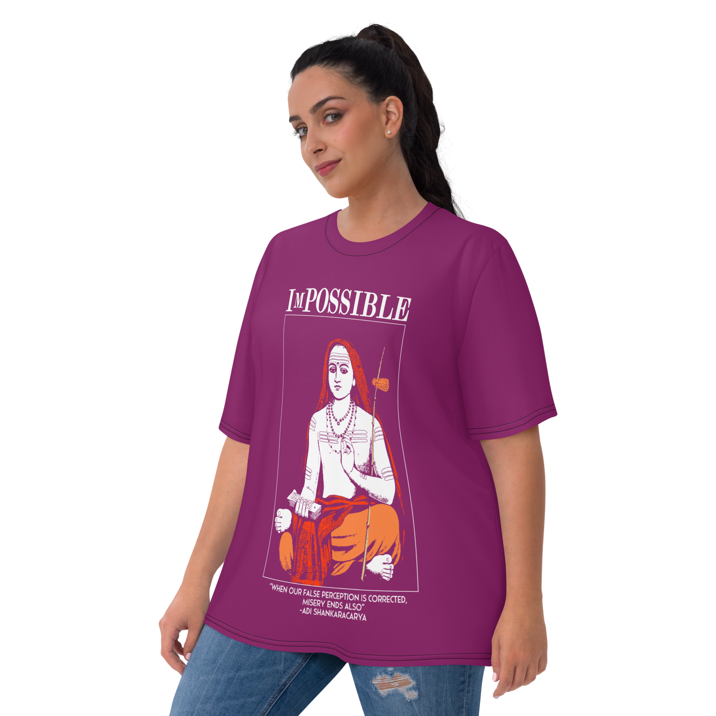 Women's T-Shirt : ImPossible Adi Shankarcharya