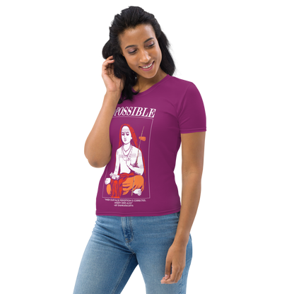 Women's T-Shirt : ImPossible Adi Shankarcharya