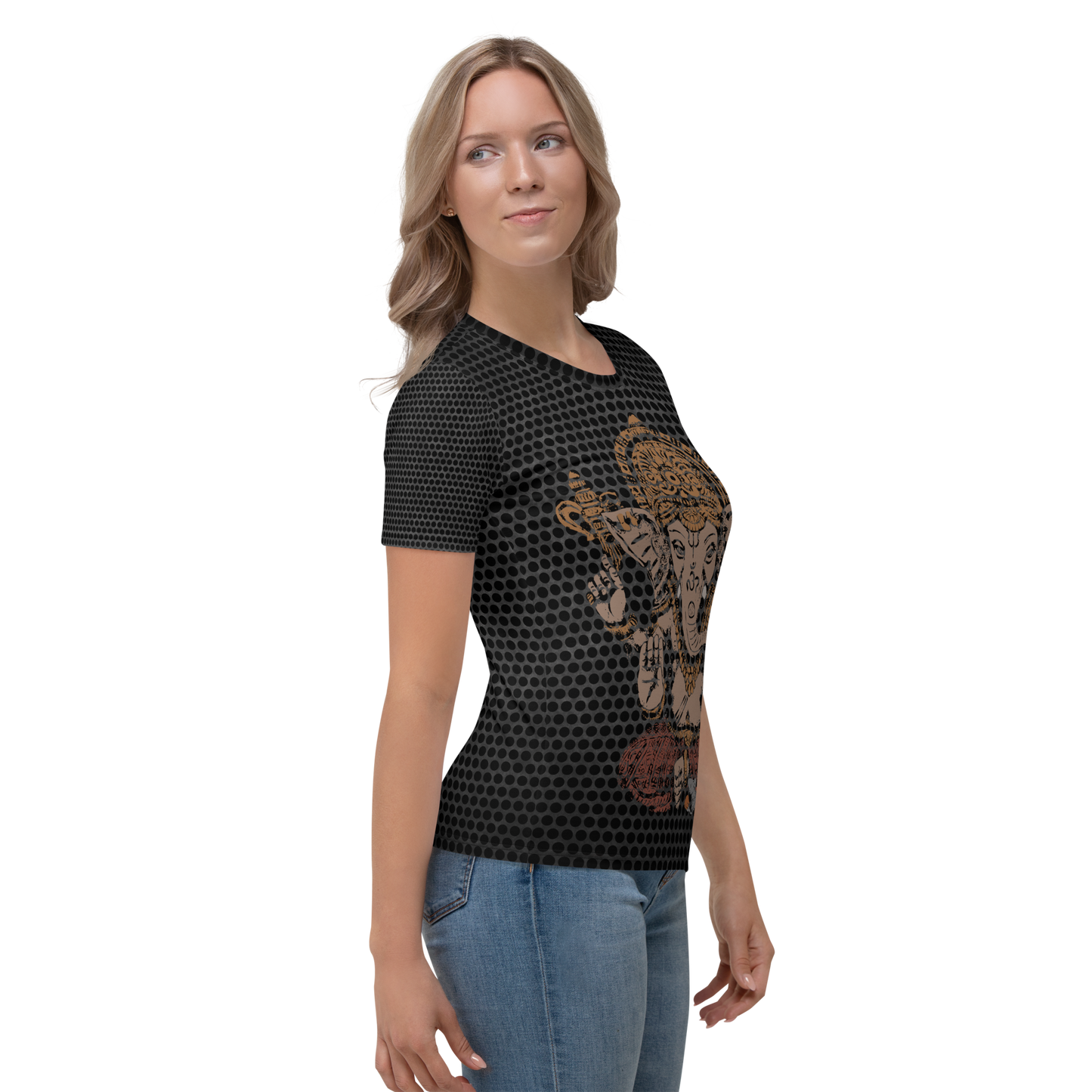 Women's T-Shirt : Ganesha 3D