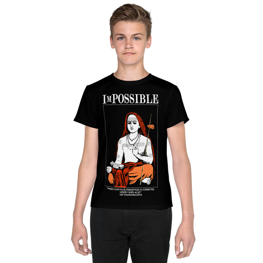 Youth Crew Neck T-shirt : ImPossible Adi Shankarcharya