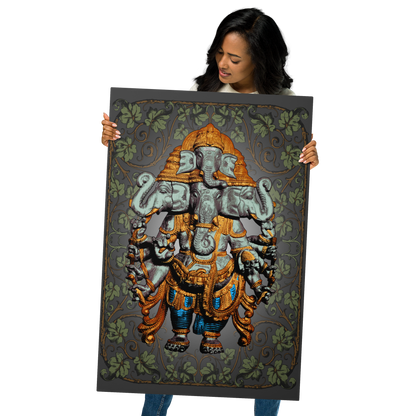 Metal prints : Panchmukhi Ganesha