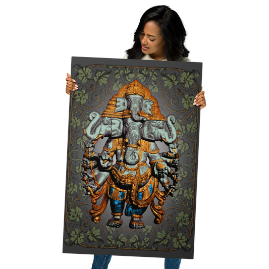 Metal prints : Panchmukhi Ganesha