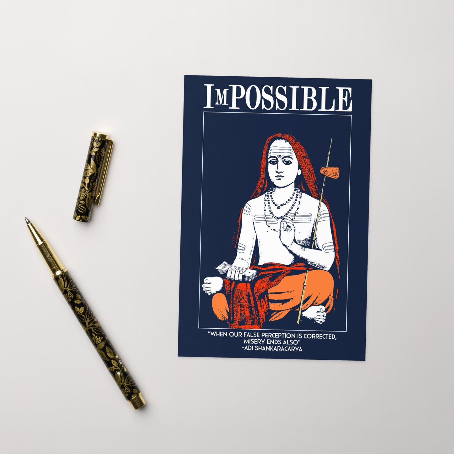 Greeting Card : ImPossible Adi Shankaracharya