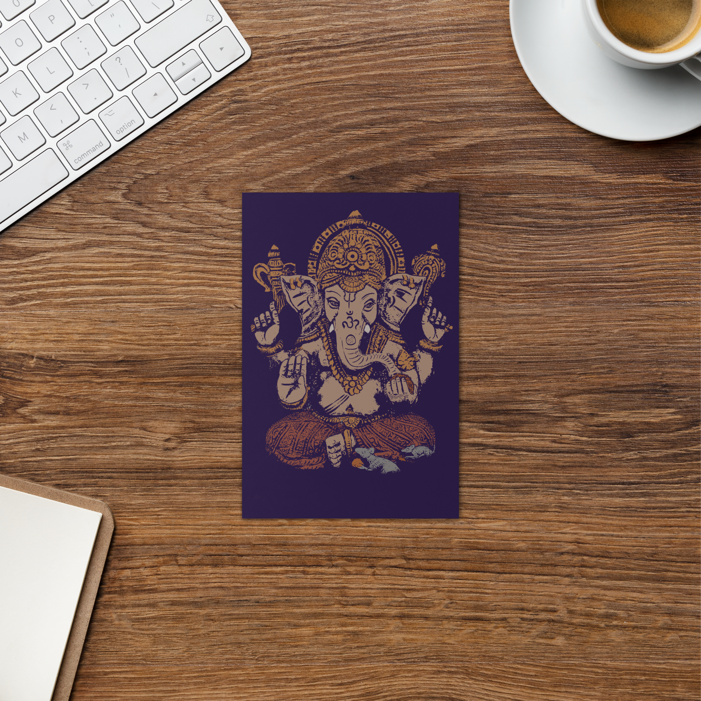 Greeting Card : Ganesha 3D