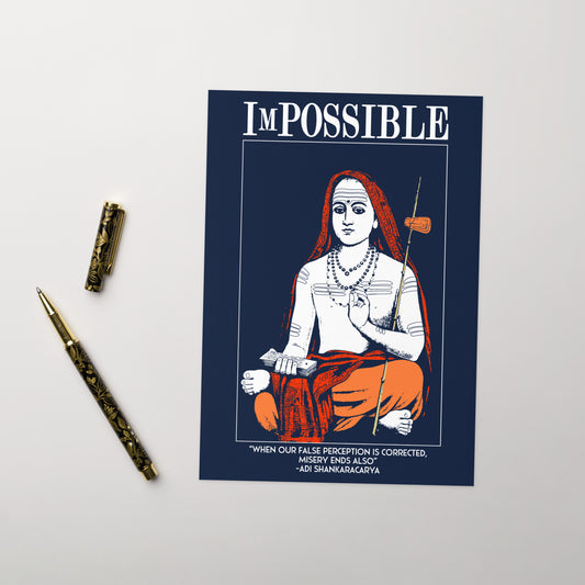 Greeting Card : ImPossible Adi Shankaracharya