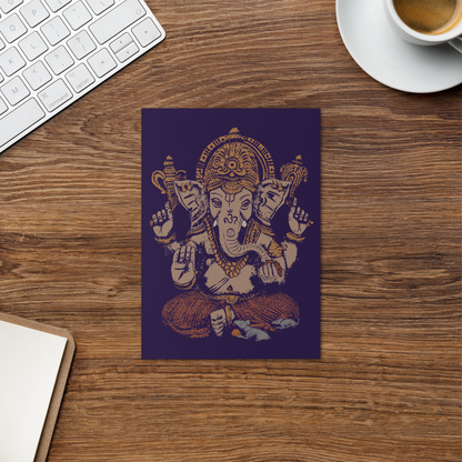 Greeting Card : Ganesha 3D