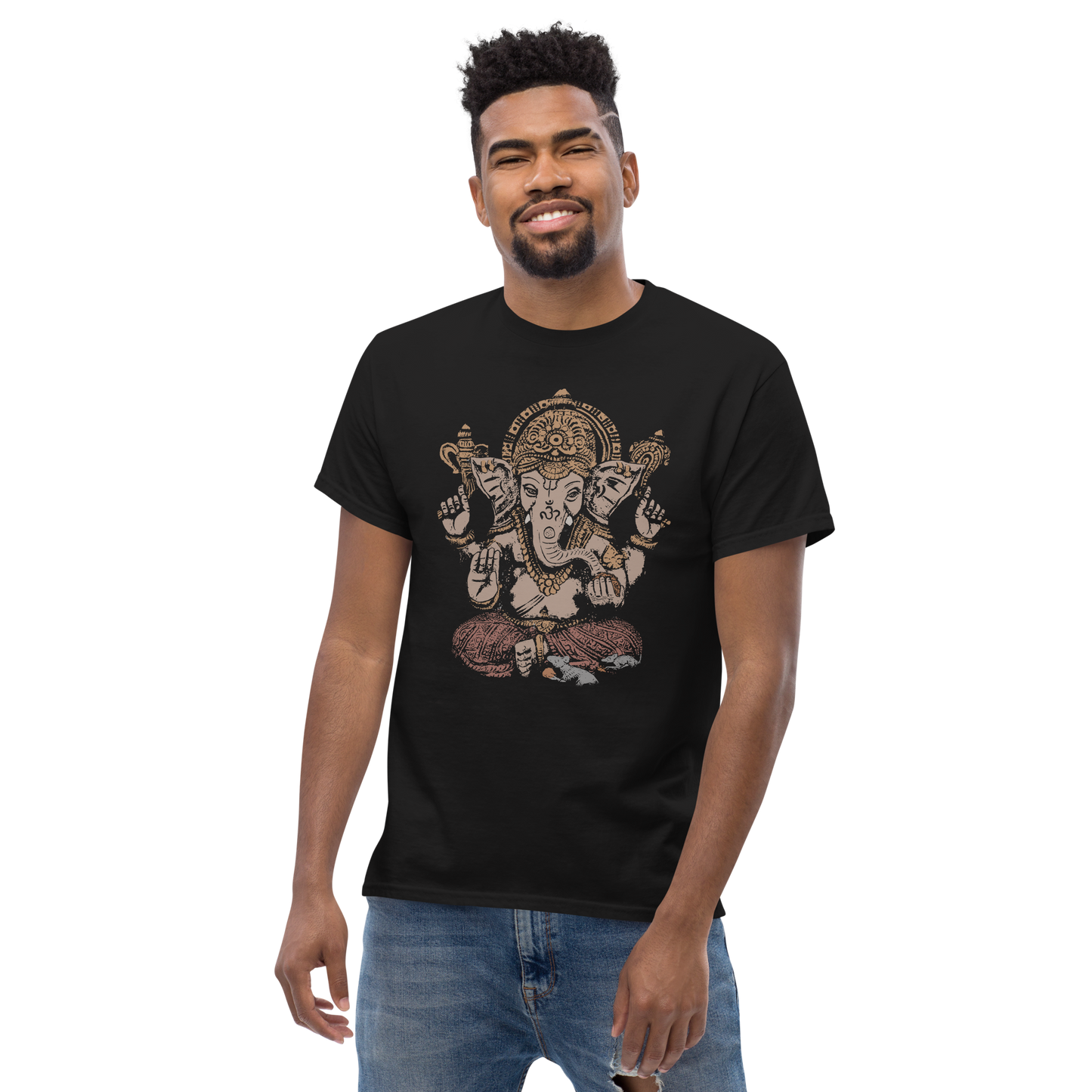 Men’s Classic Tee : Ganesha 3D