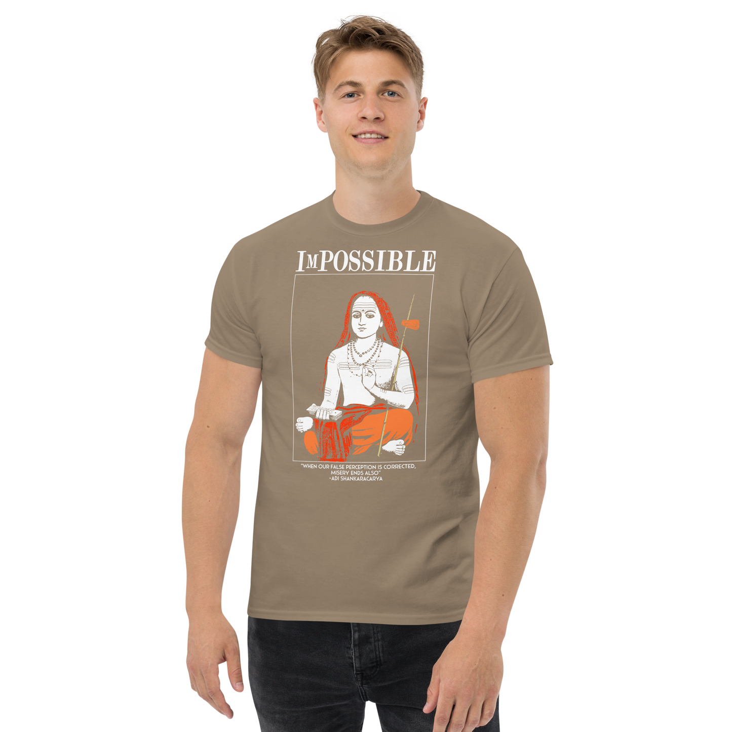 Men’s Classic Tee : ImPossible Adi Shankarcharya