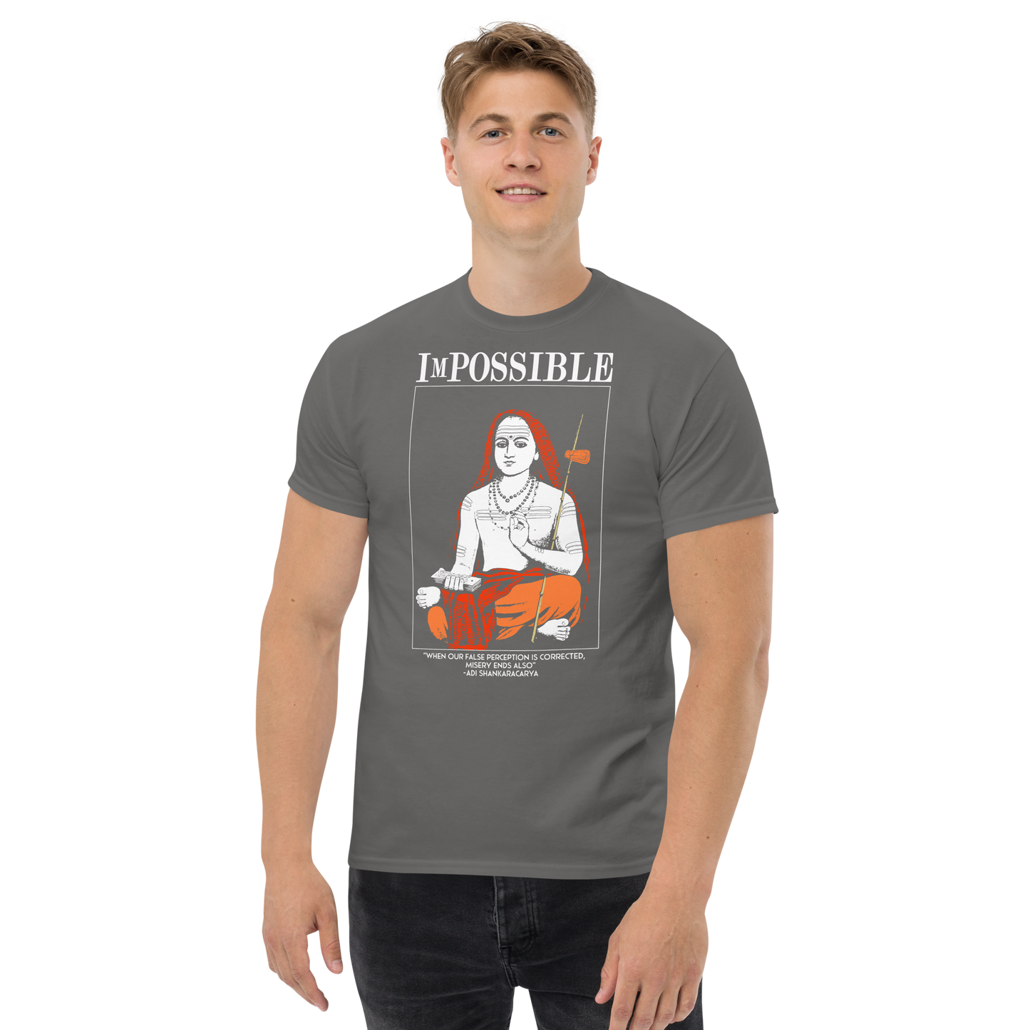 Men’s Classic Tee : ImPossible Adi Shankarcharya