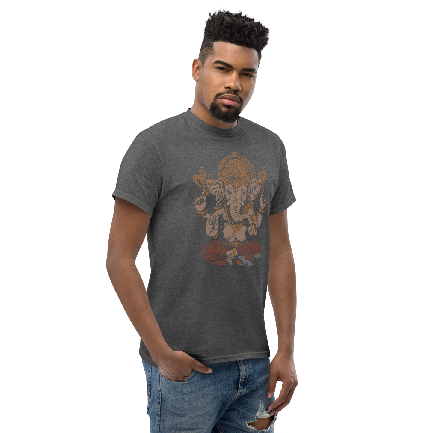 Men’s Classic Tee : Ganesha 3D