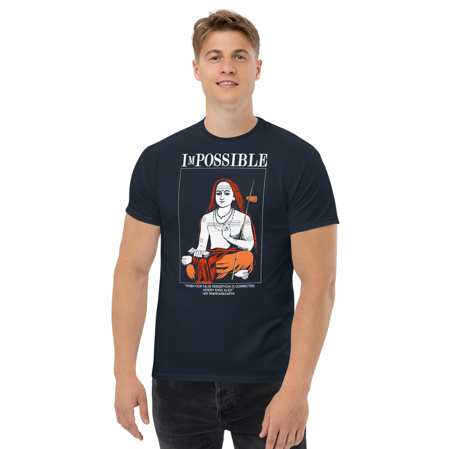 Men’s Classic Tee : ImPossible Adi Shankarcharya