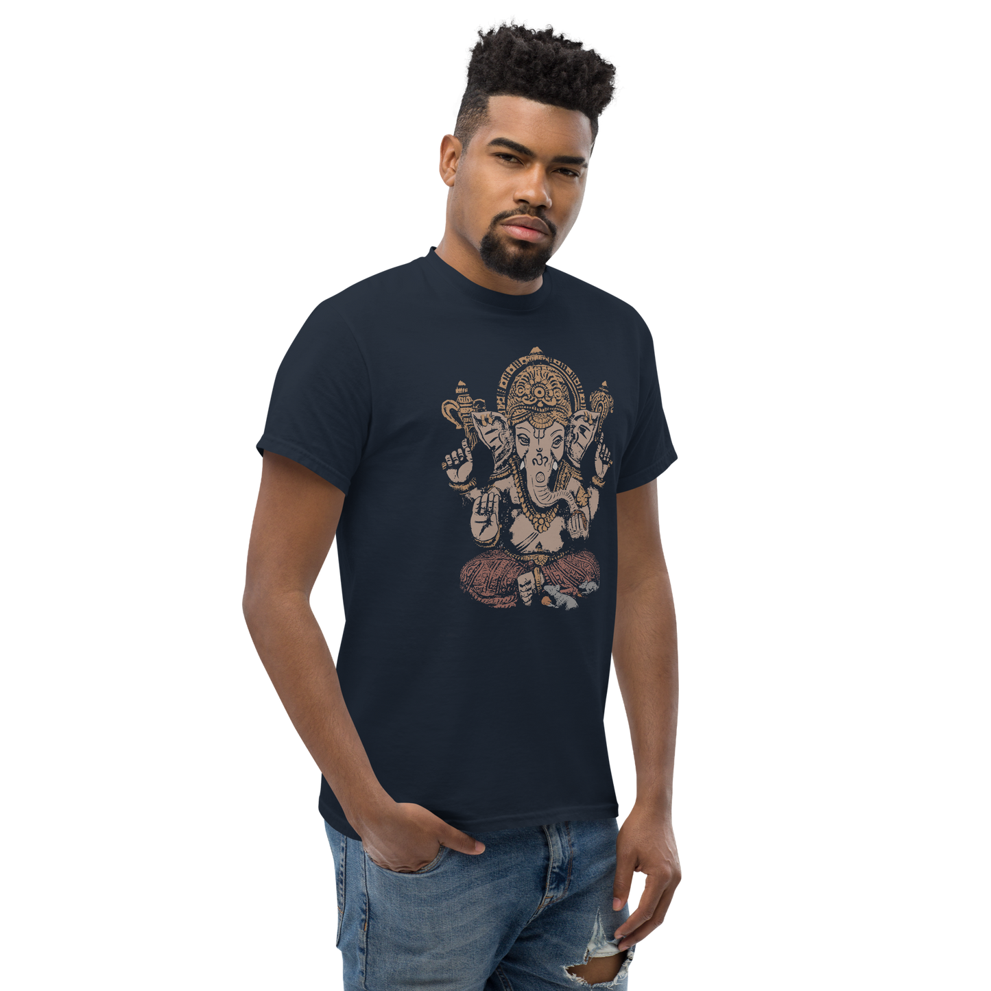 Men’s Classic Tee : Ganesha 3D