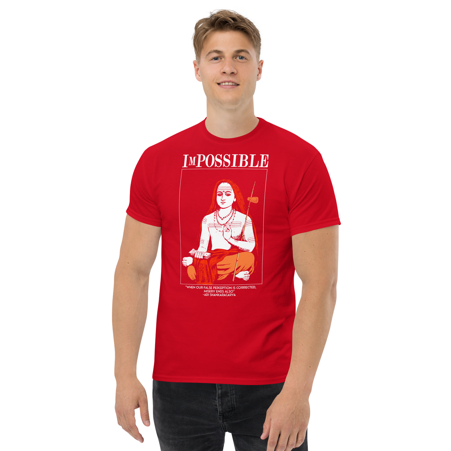 Men’s Classic Tee : ImPossible Adi Shankarcharya