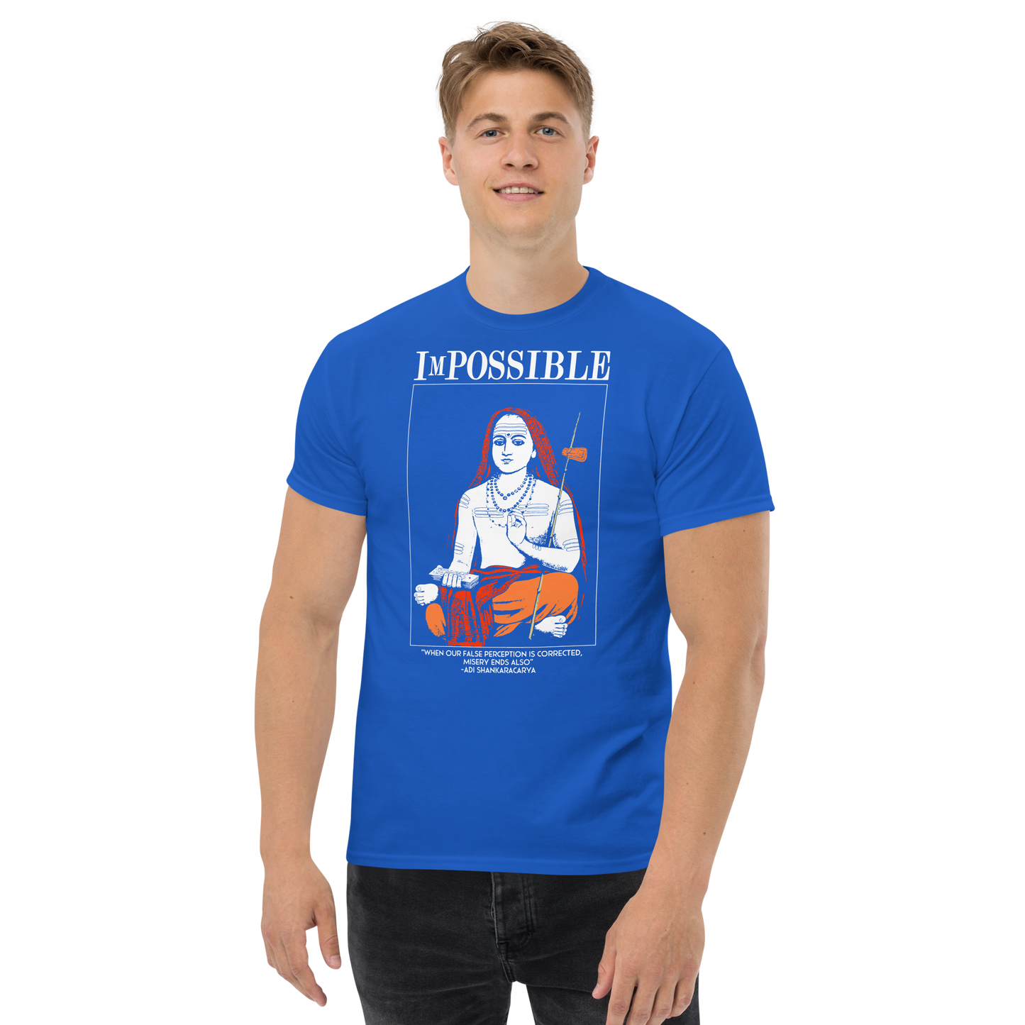 Men’s Classic Tee : ImPossible Adi Shankarcharya