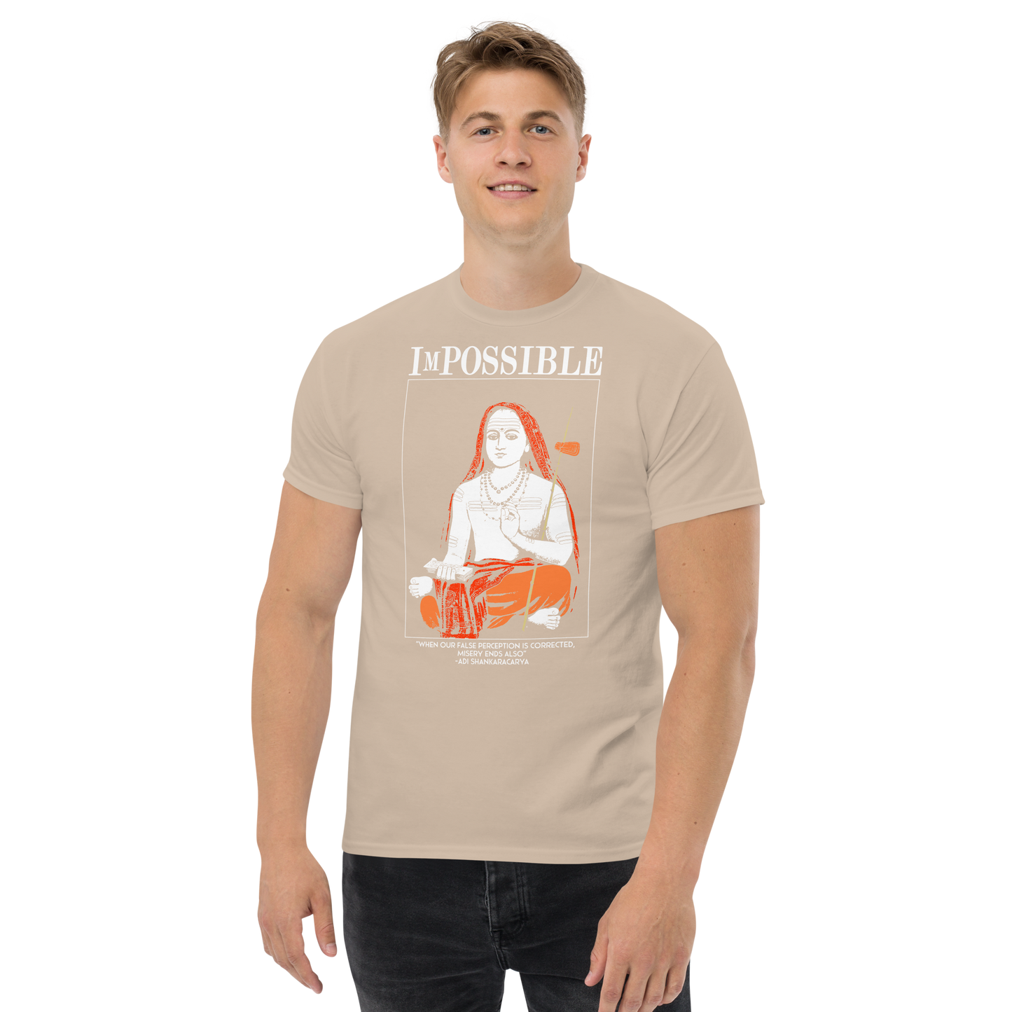 Men’s Classic Tee : ImPossible Adi Shankarcharya