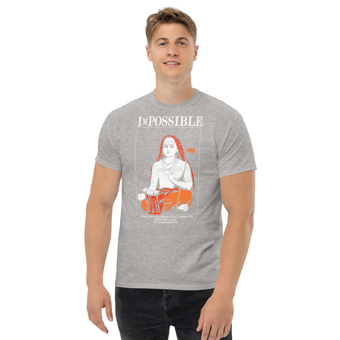 Men’s Classic Tee : ImPossible Adi Shankarcharya