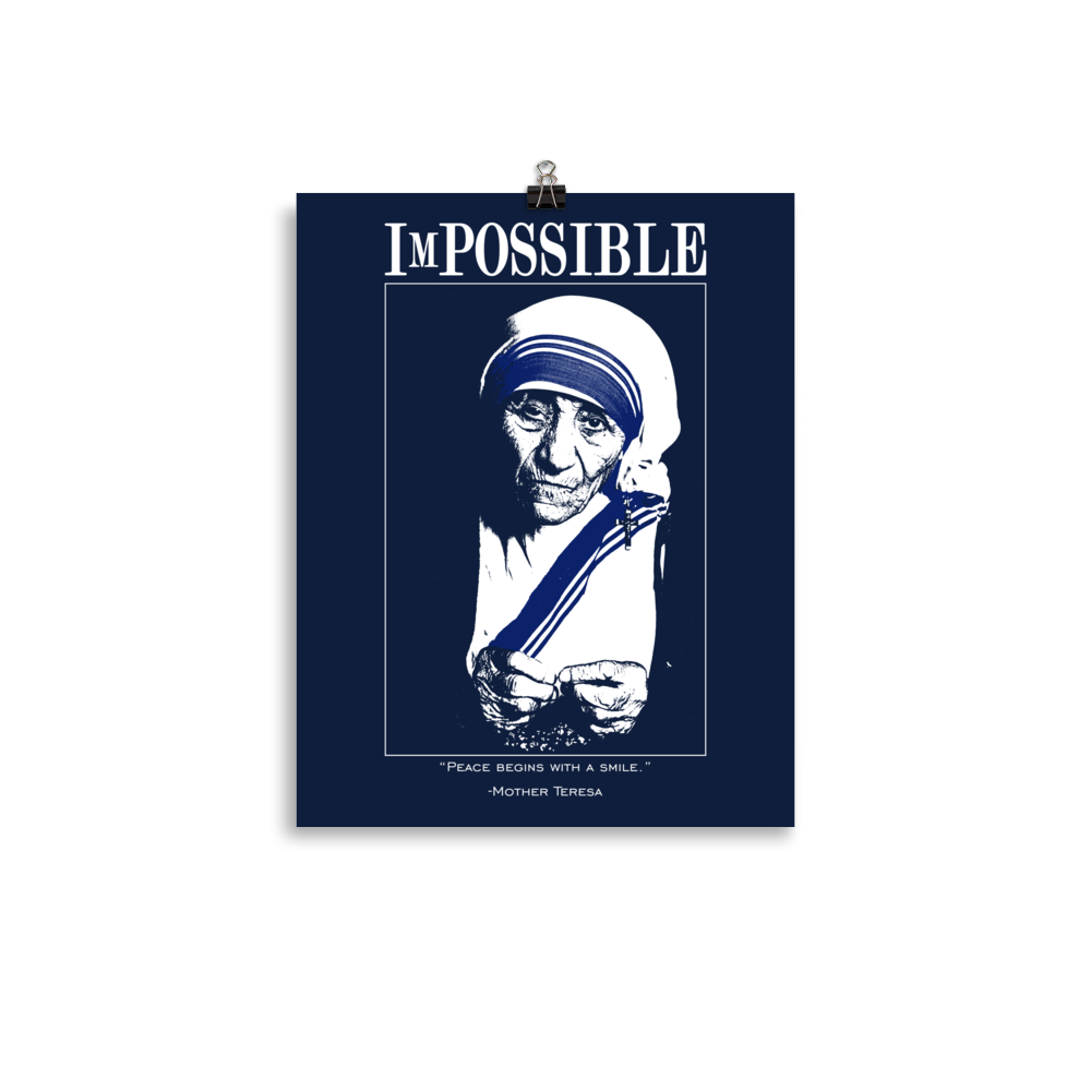 Premium Poster: ImPossible Mother Teresa