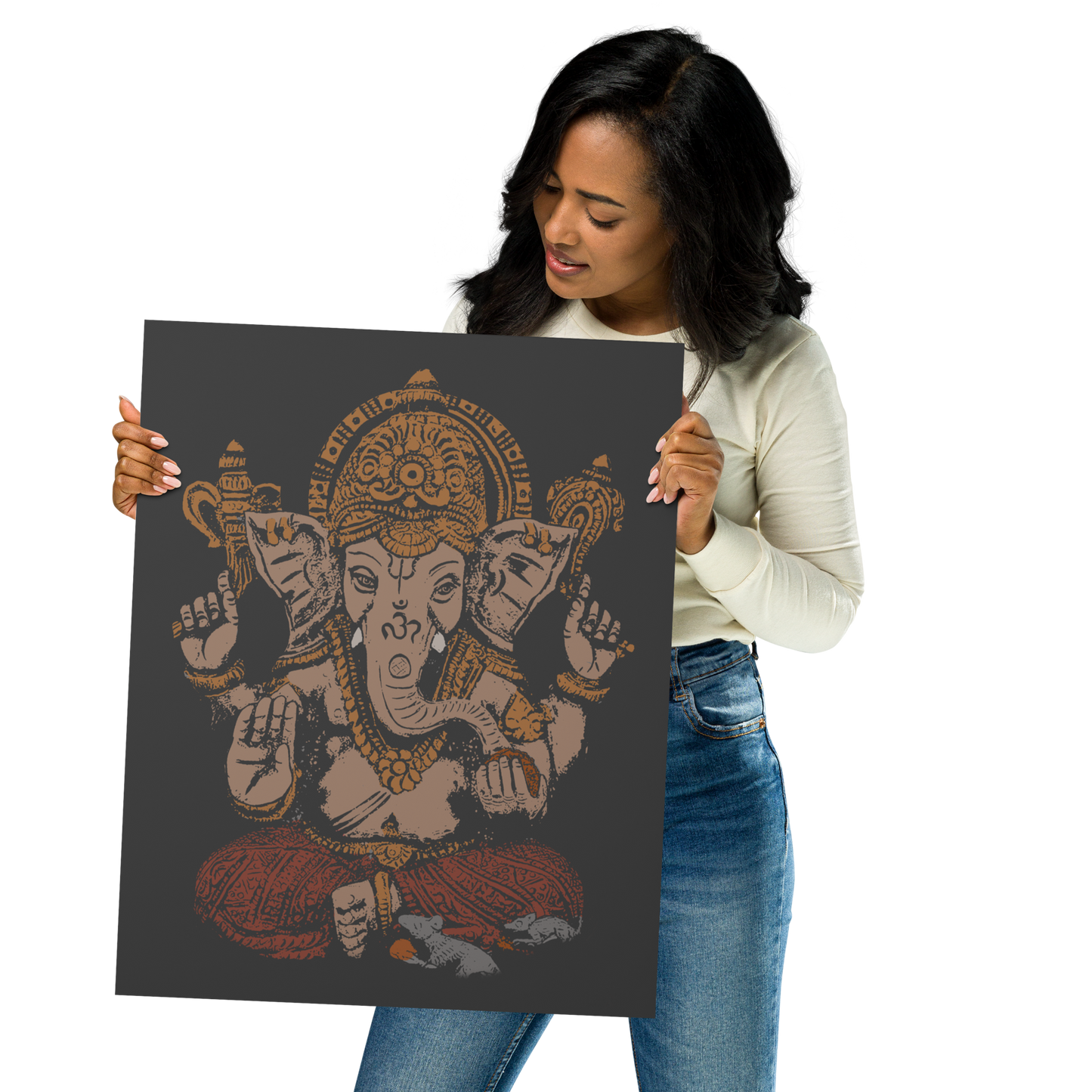 Premium Poster : Ganesha 3D