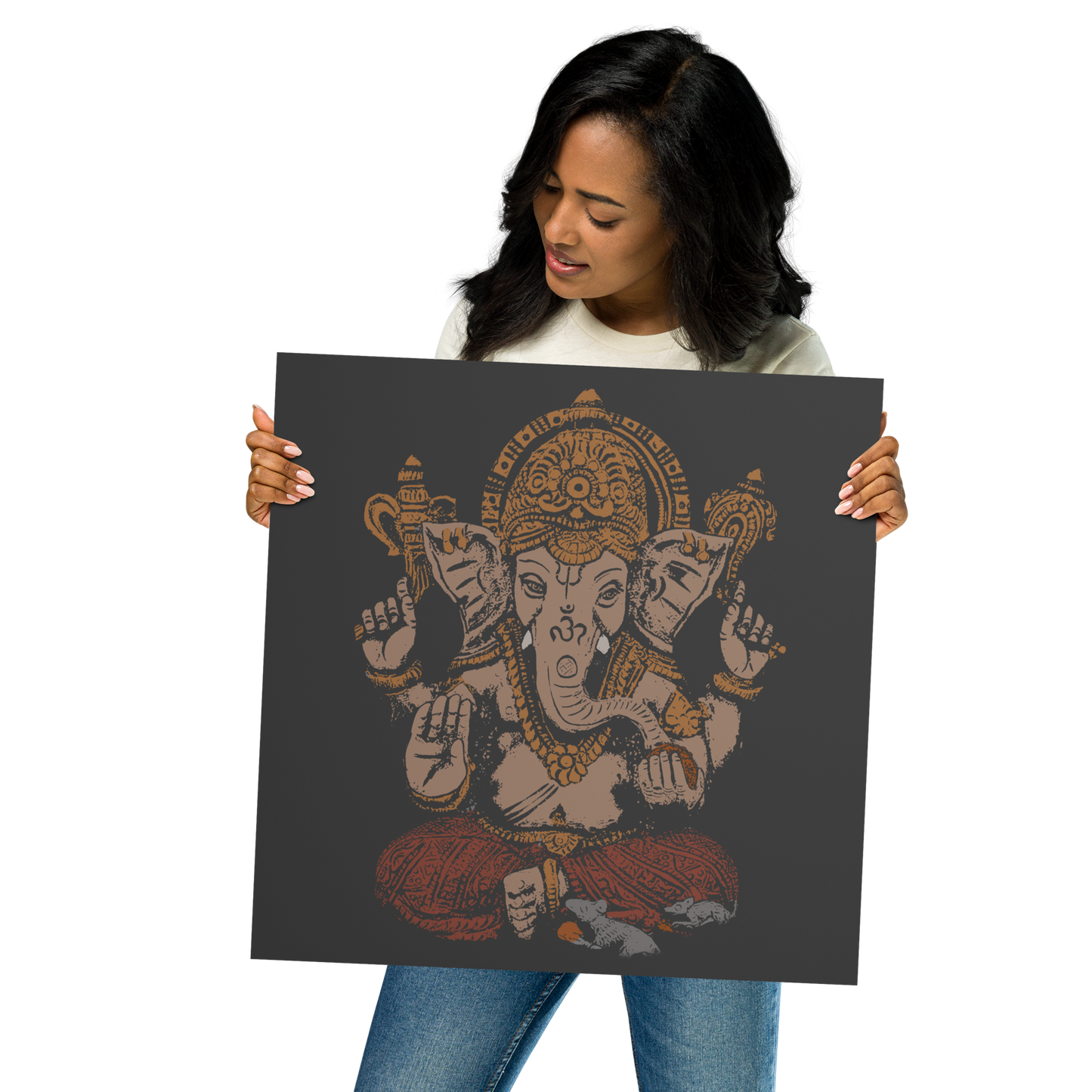 Premium Poster : Ganesha 3D