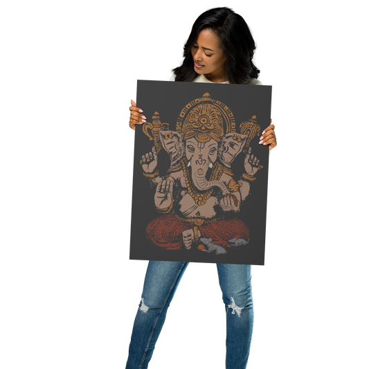 Premium Poster : Ganesha 3D