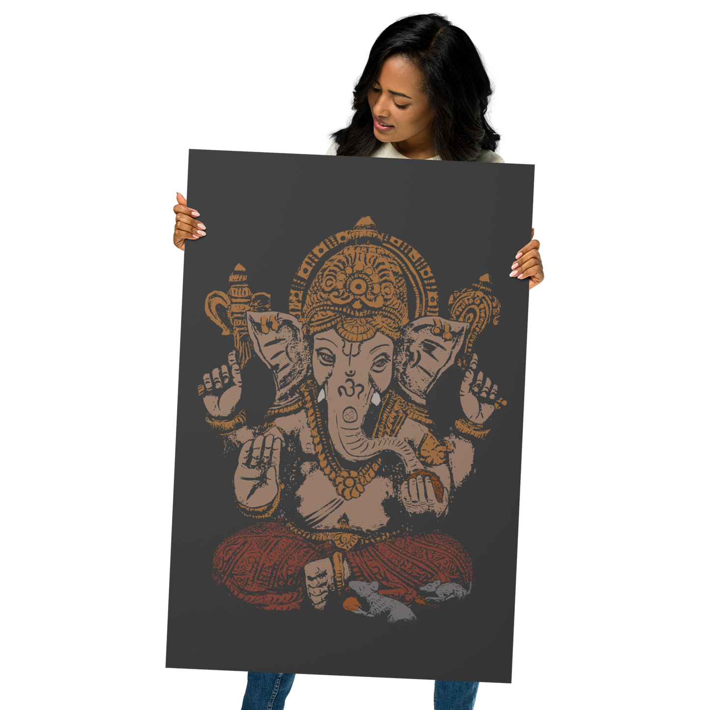 Premium Poster : Ganesha 3D