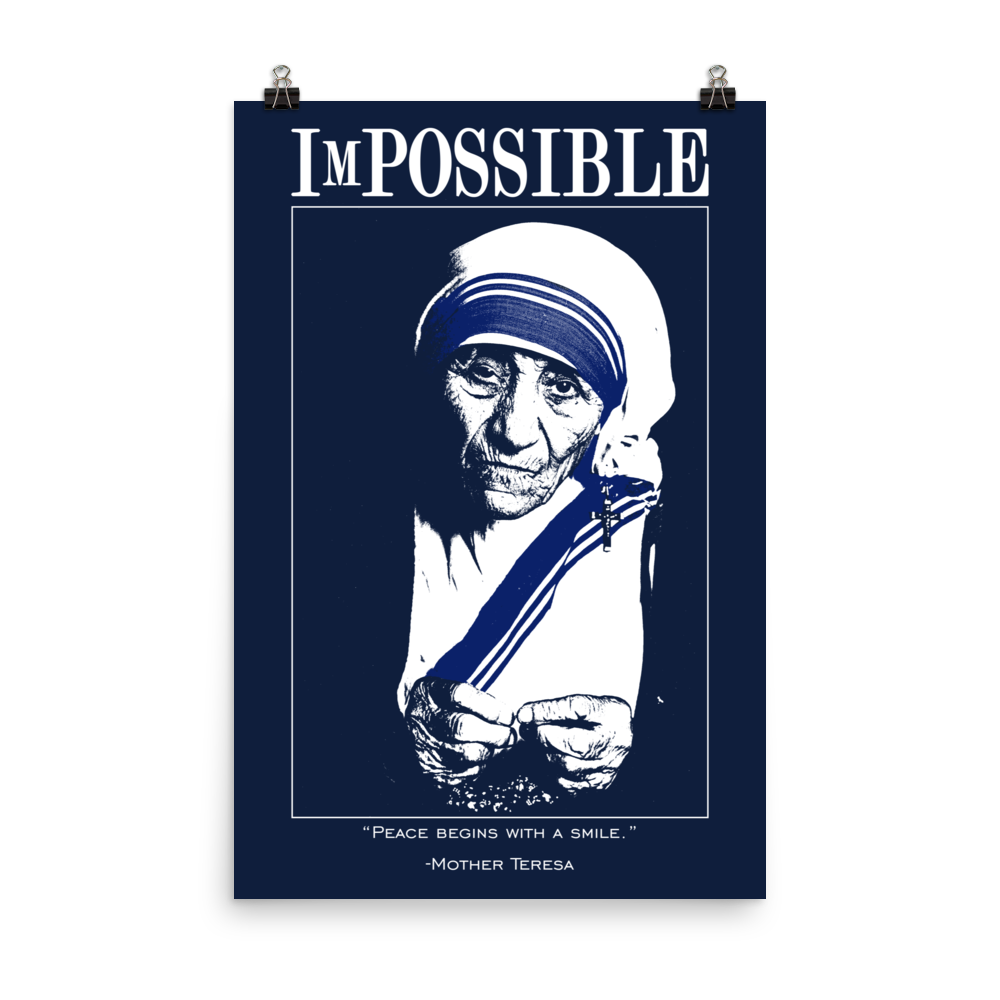 Premium Poster: ImPossible Mother Teresa