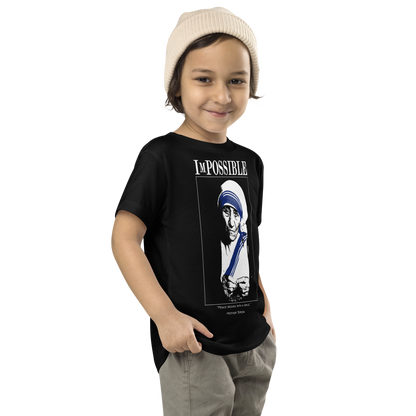 Toddler Short Sleeve Tee : ImPossible Mother Teresa