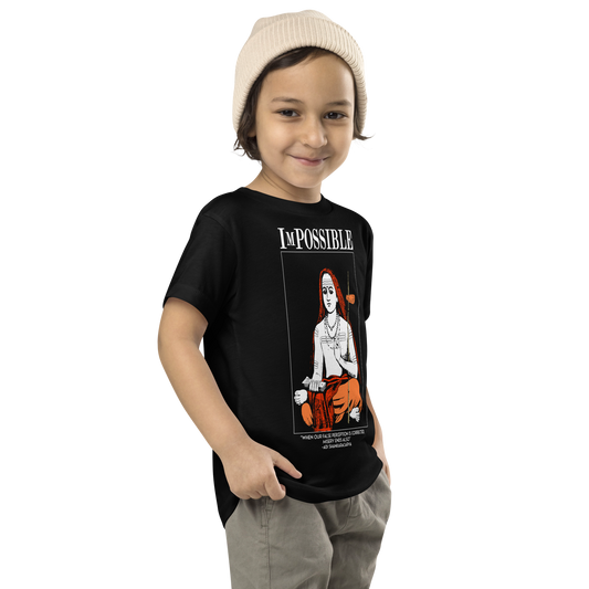 Toddler Short Sleeve Tee : ImPossible Adi Shankaracharya