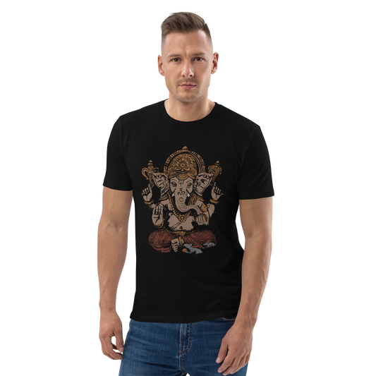 Ganesha 3D -Unisex organic cotton t-shirt