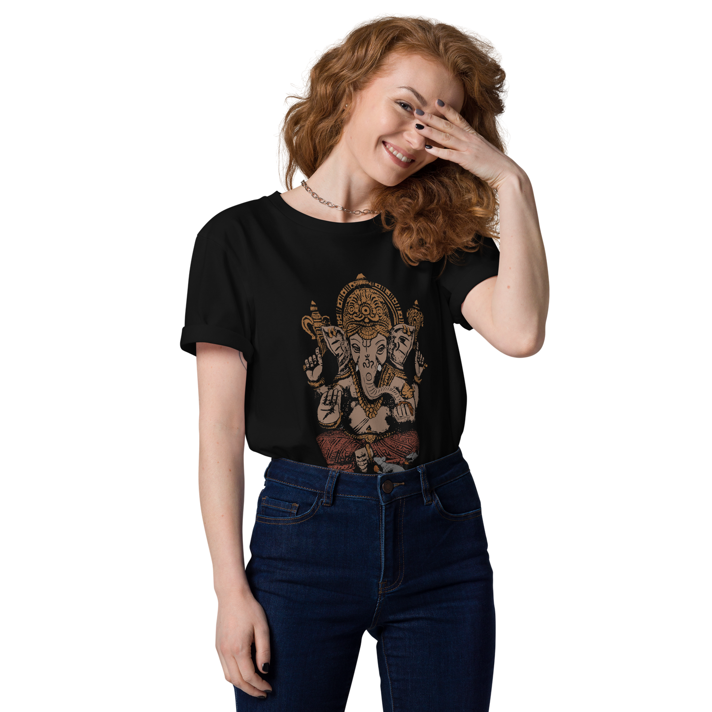 Ganesha 3D -Unisex organic cotton t-shirt