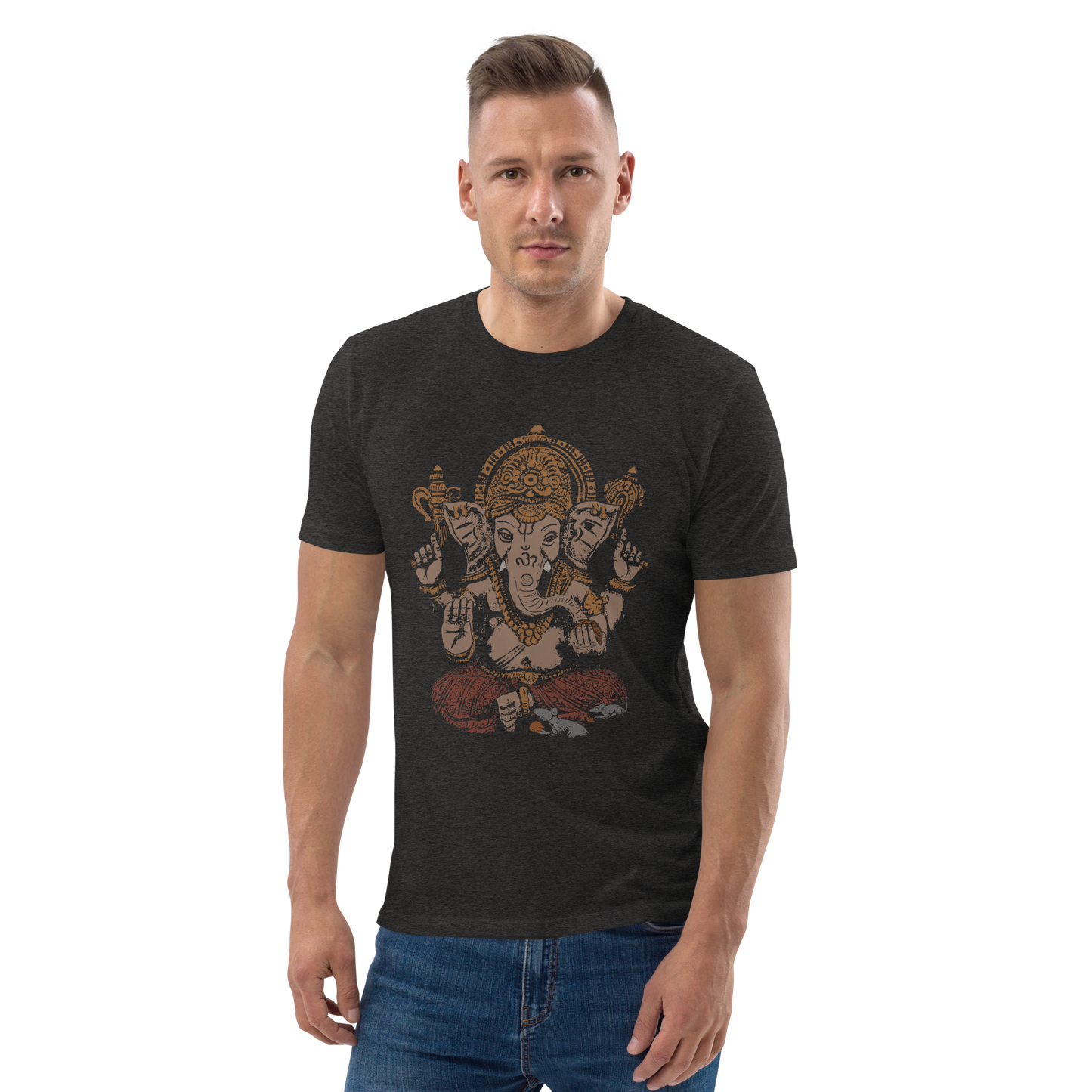 Ganesha 3D -Unisex organic cotton t-shirt