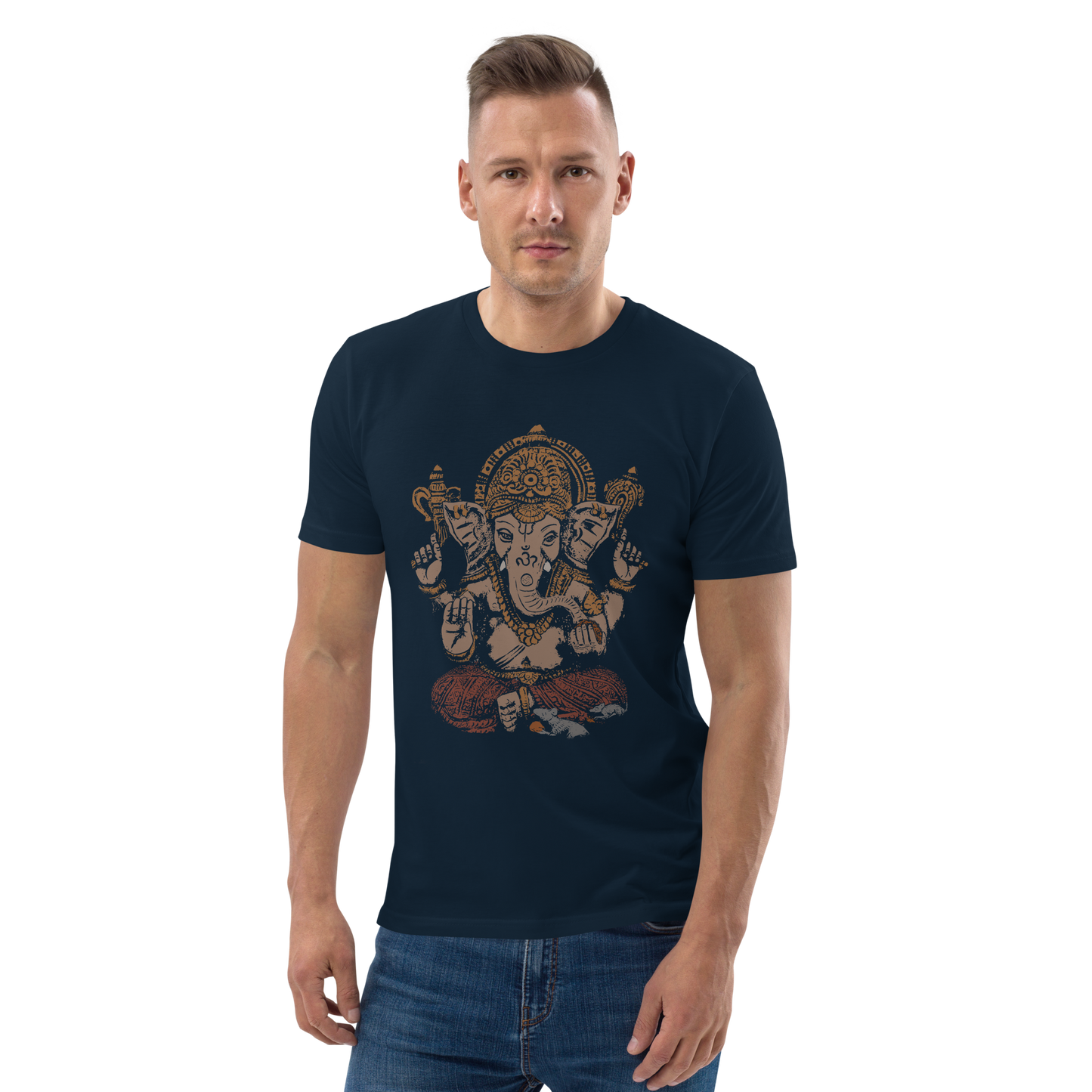 Ganesha 3D -Unisex organic cotton t-shirt