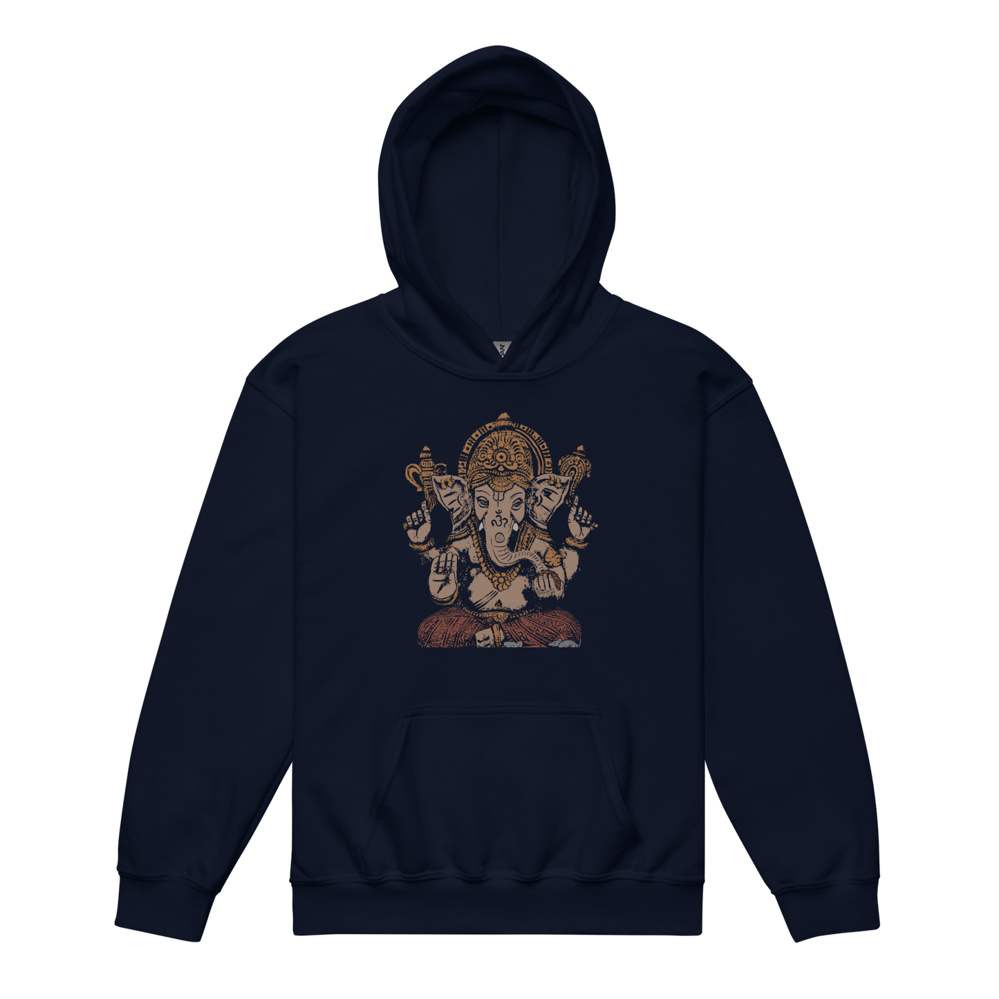 Youth Hoodie : Ganesha 3D